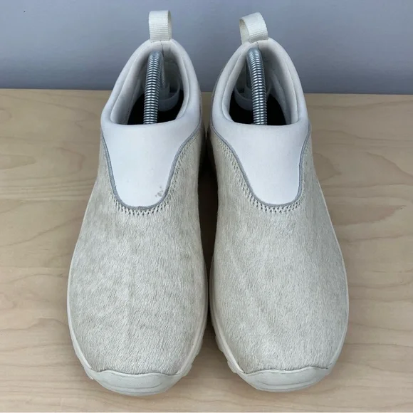 Merrell Men’s Size 8.0 Winter Moc 3 MU SE Chalk Cream Slip On Loafer Shoes Hair